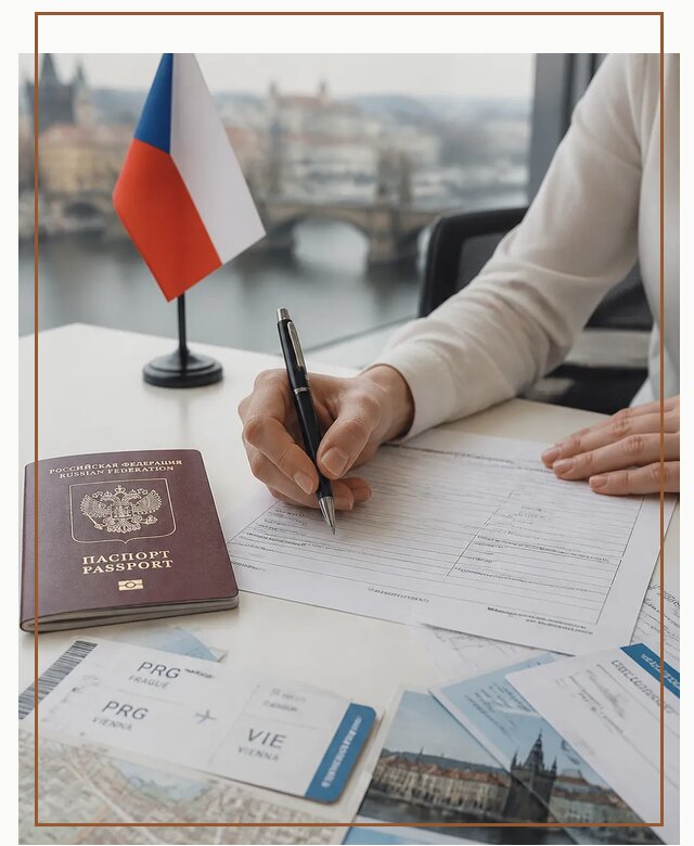 Оформление визы в Чехию под ключ для поездки в Королёве